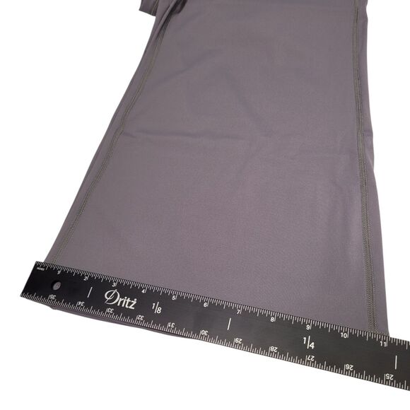 Women Bootcut Yoga High Waist Casual Pants Flare Leggings Gray Size XX-Large - Picture 9 of 9